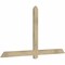 Ekena Millwork Eugene Rough Sawn Timber Gable Bracket, Douglas Fir, 72"W x 39"H x 2"D x 4"F, 13/12 Pitch GBW072X39X0204EUG00RDF - alternate 5